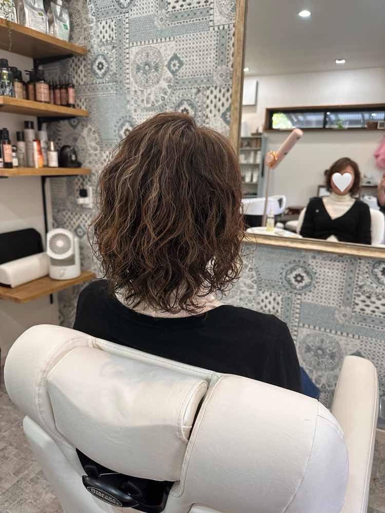 山口市 デジタルパーマ