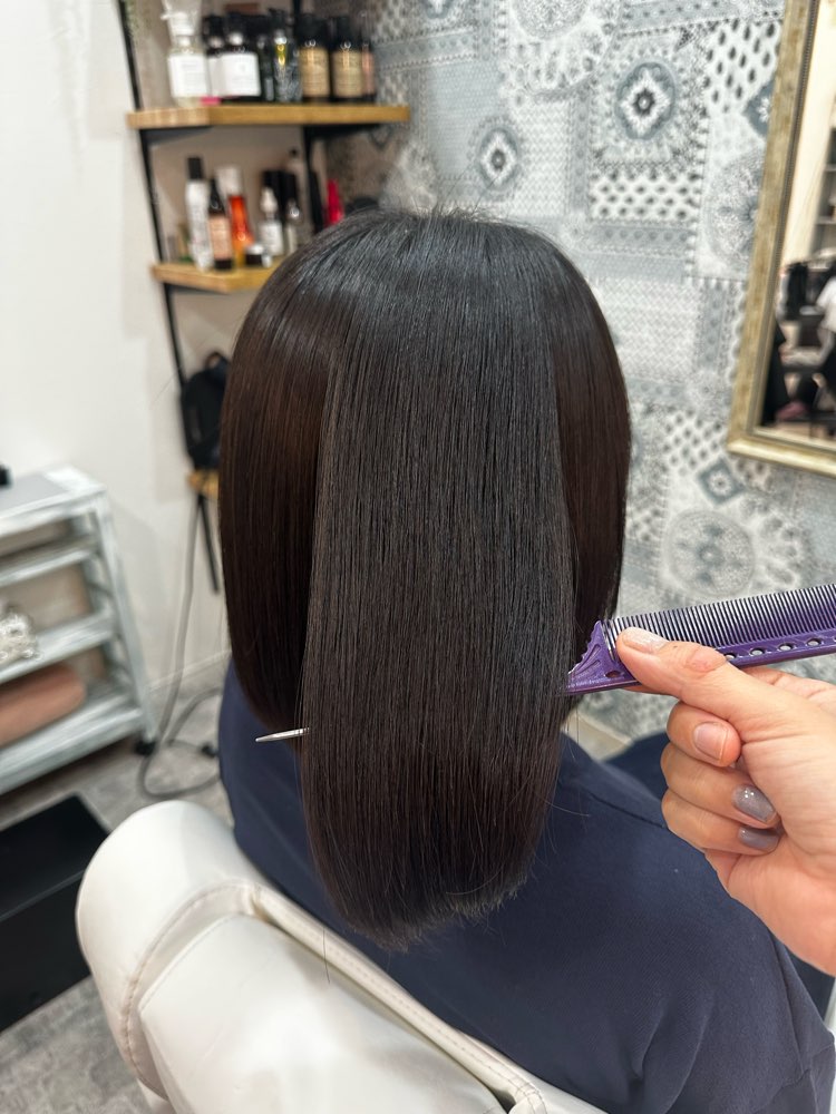 山口市縮毛矯正