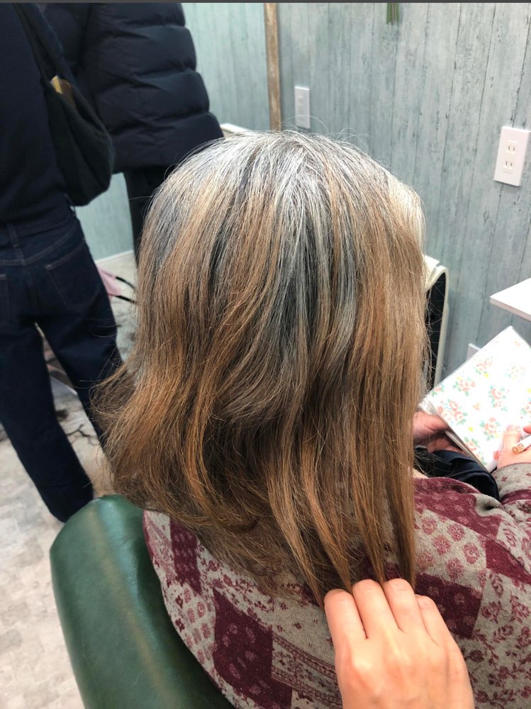 山口市 グレイヘア