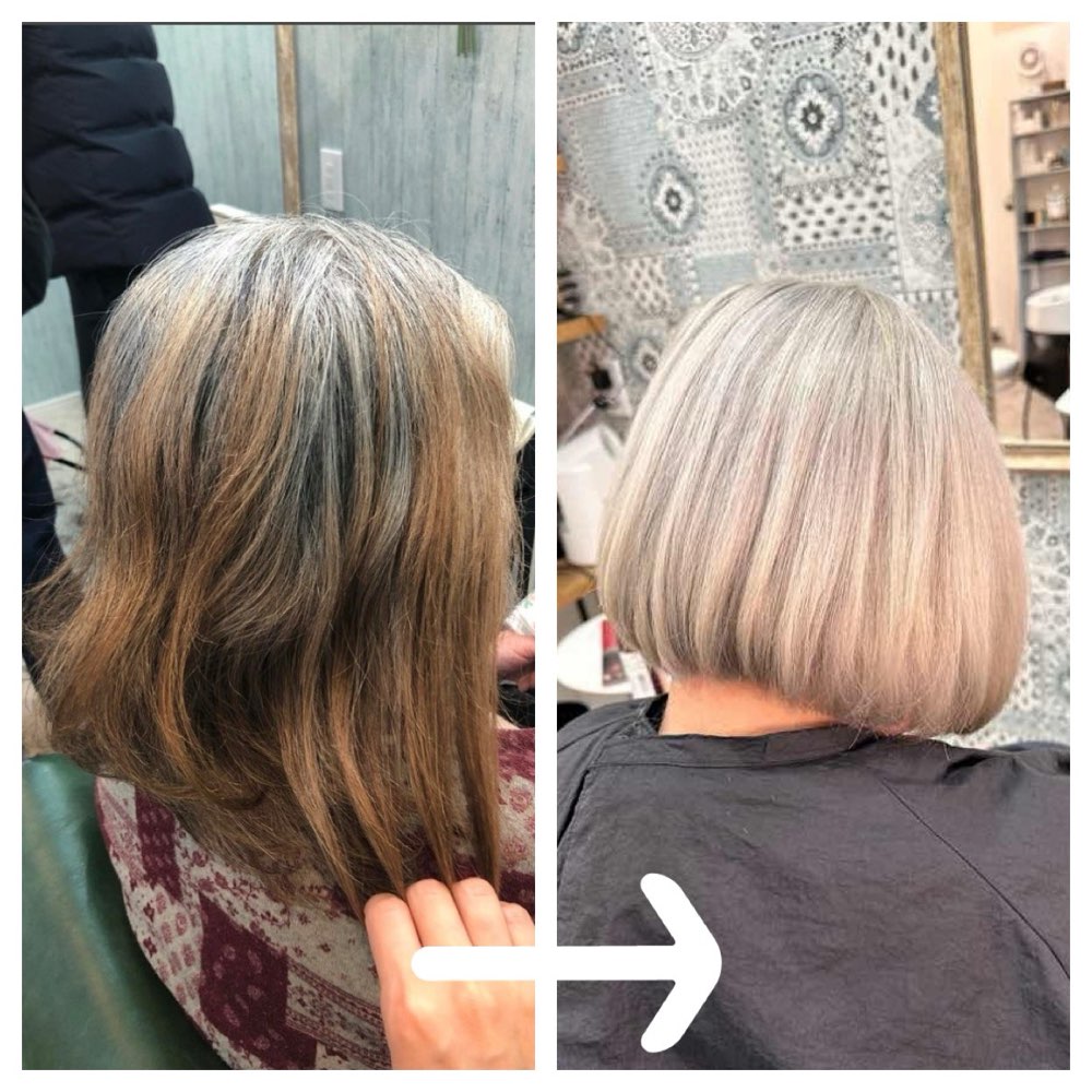 山口市 グレイヘア