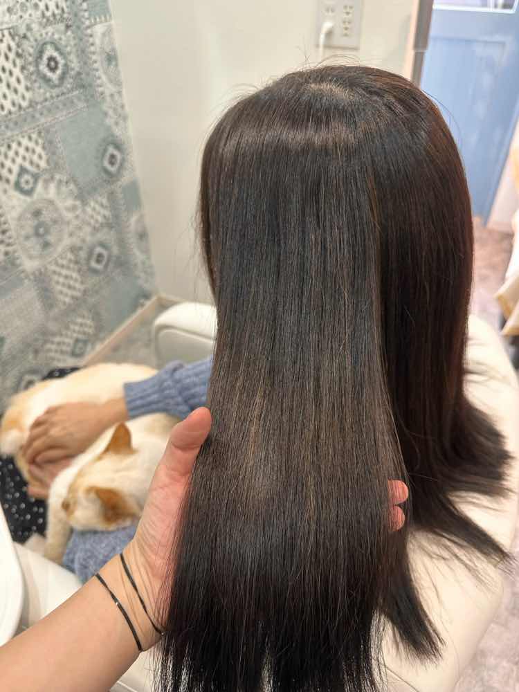 山口市　縮毛矯正