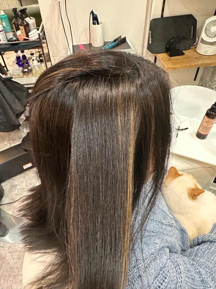 山口市　縮毛矯正