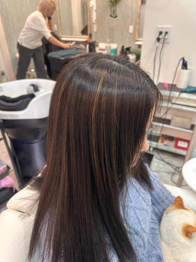 山口市　縮毛矯正