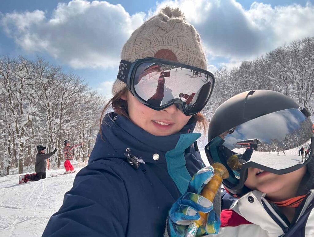 山口市　めがひらスキー場♡