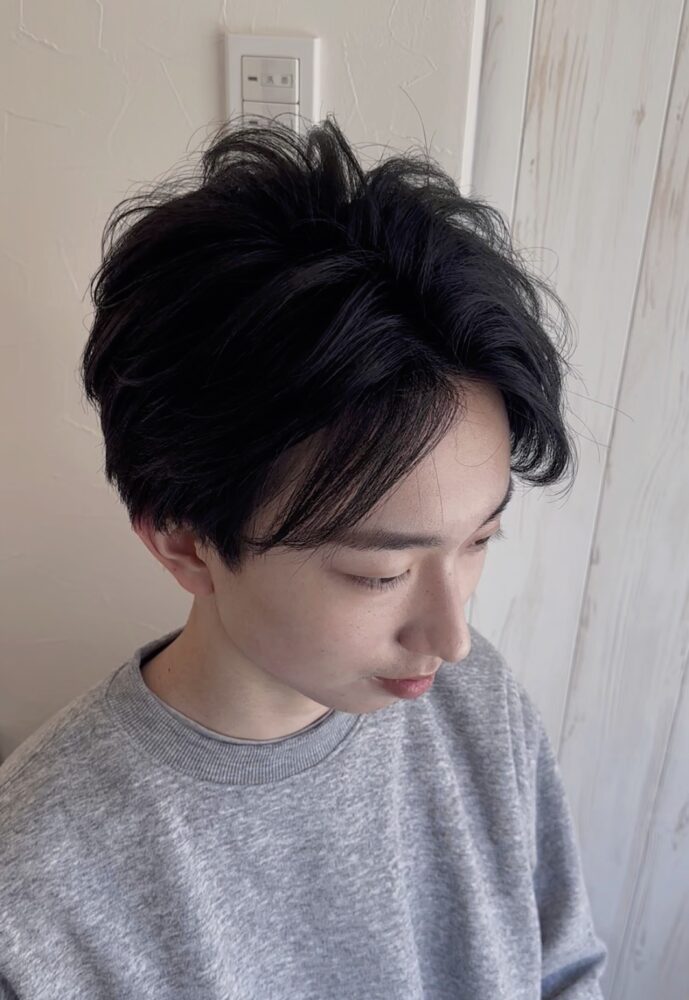 山口市ダウンパーマメンズ