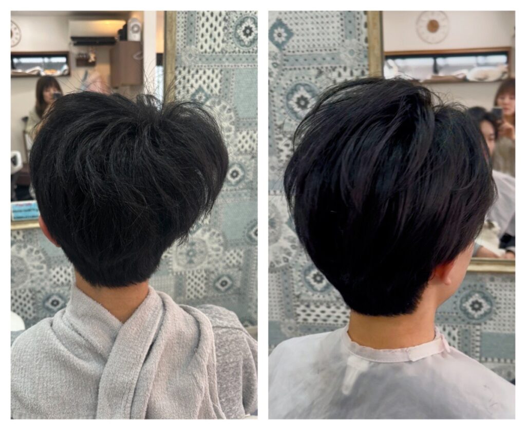 山口市ダウンパーマメンズ