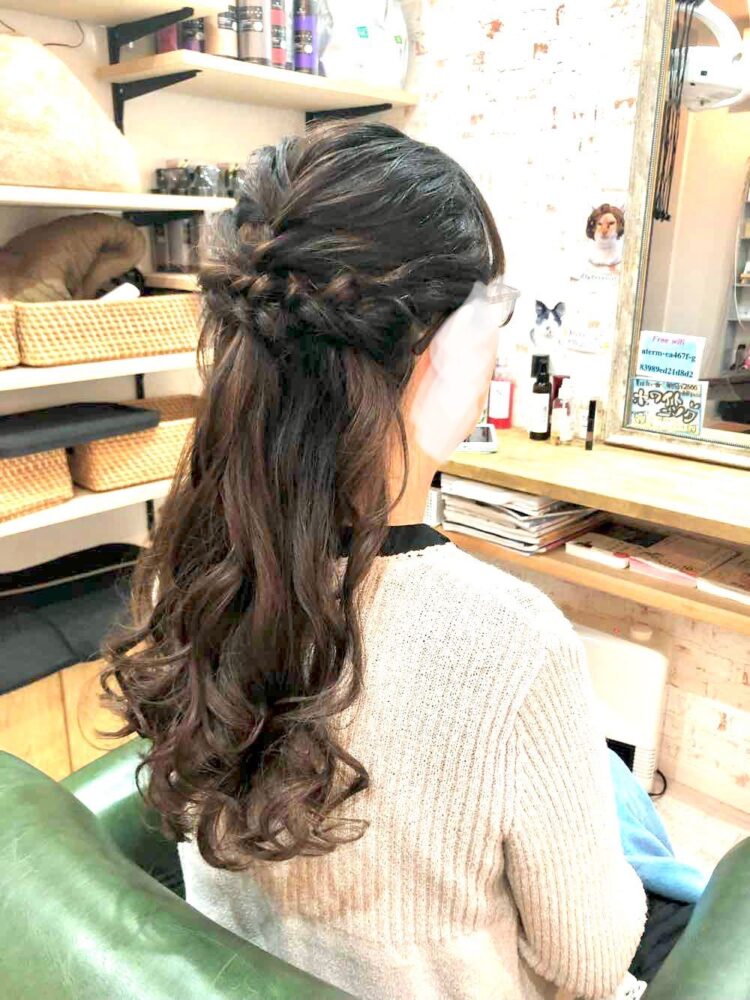 山口市　着付け　ヘアセット
