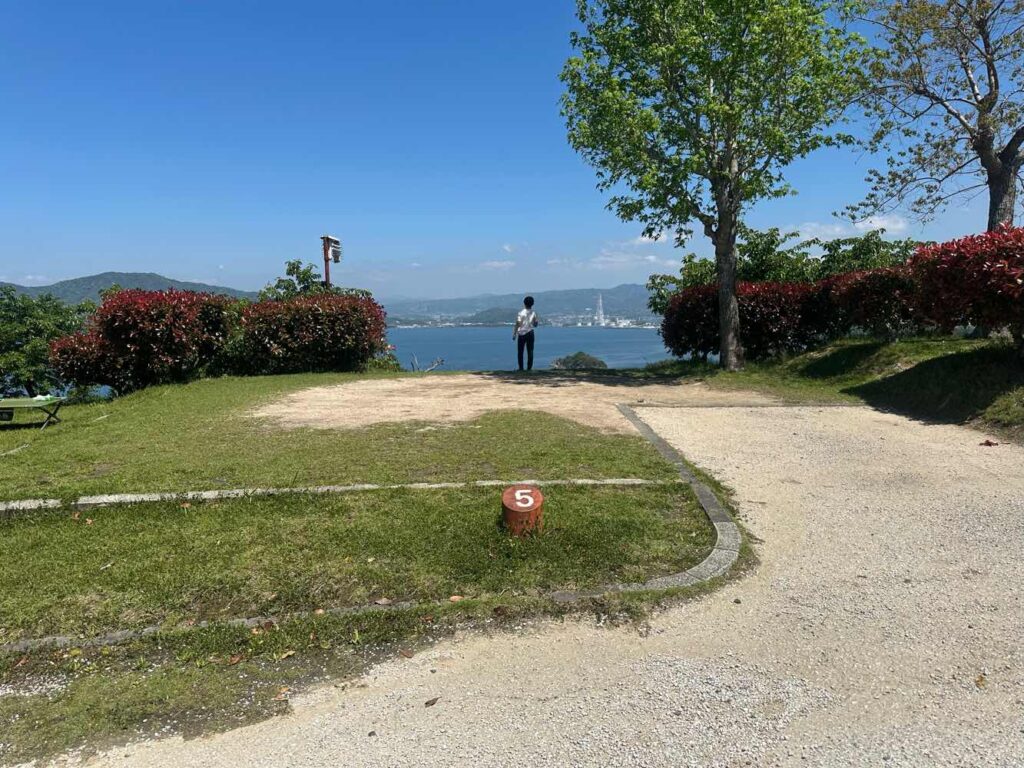 山口市 キャンプ in 笠戸島