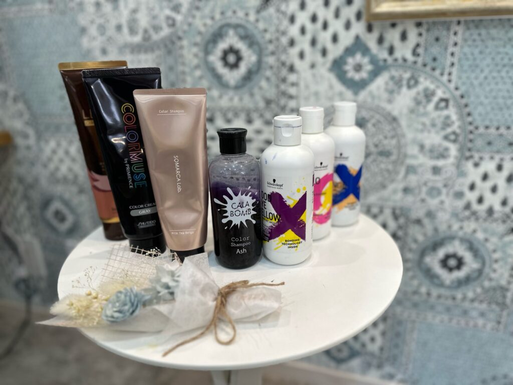山口市　ヘアカラー